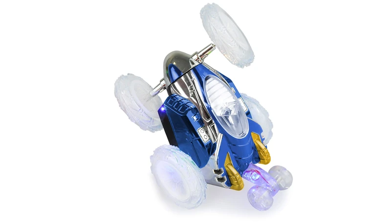 Amewi Spinstar Mini Stunt Vehicle 2.4 GHz, RTR Blue, A Small Speedster with Wild Stunt Functions - Image 1