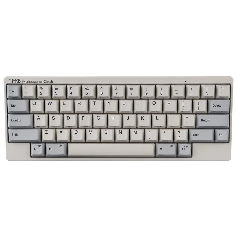 Happy Hacking Keyboard Professional Classic (Compact, White, 45G, Printed Keycaps)