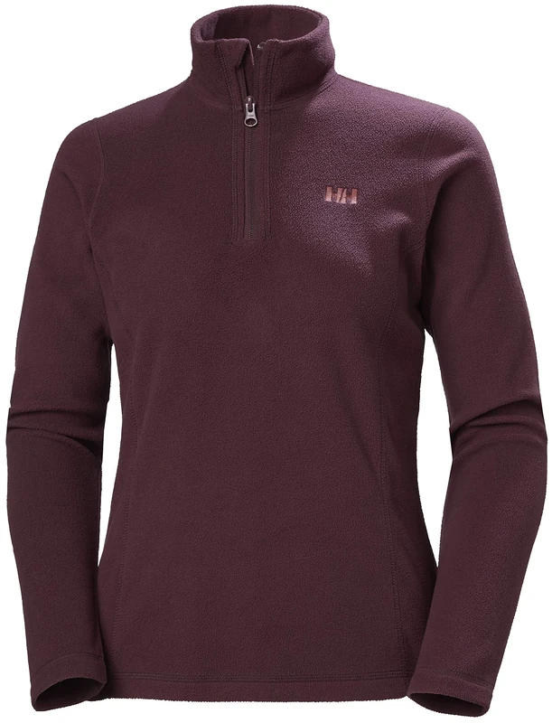 Hellyhansen Daybreaker 1/2 Zip Fleece Sweatshirt Women's Sweatshirt - Wild Rose, 4XL