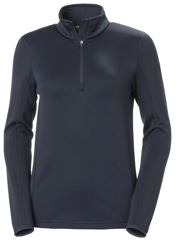 Hellyhansen Power Stretch Phantom 1/2 Zip Sweatshirt Women's Sweatshirt - Navy, L - Image 1
