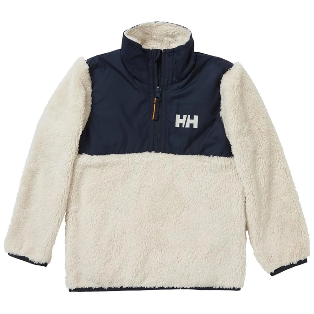 Helly Hansen Kids Unisex K Champ 1/2 Zip Midlayer, Cream, 4