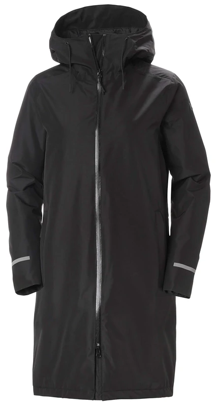 Helly Hansen Women's W Aspire Rain Coat, Black, XS
