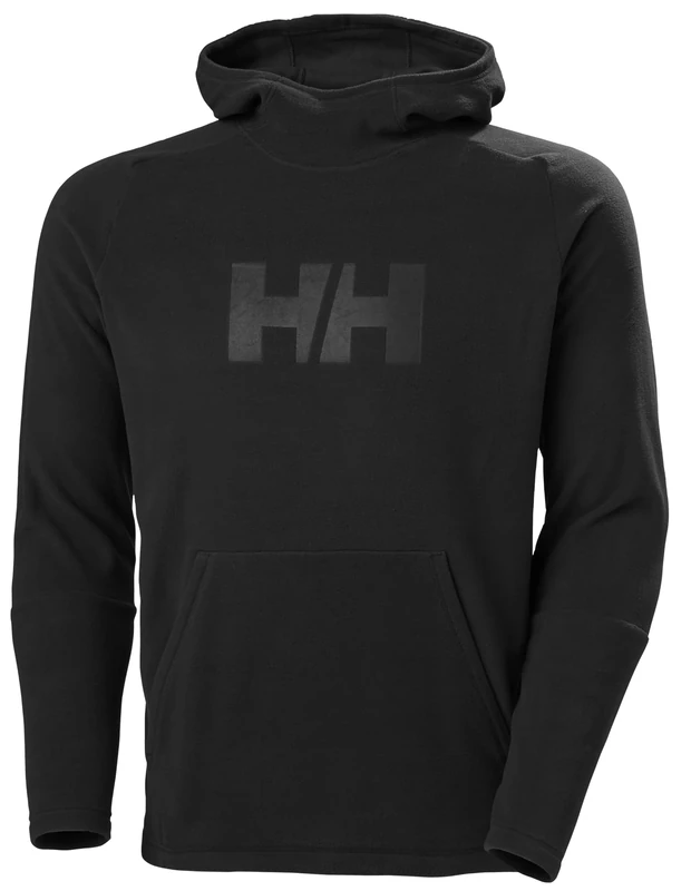 Helly Hansen Men's Daybreaker Logo Hoodie, Black, L