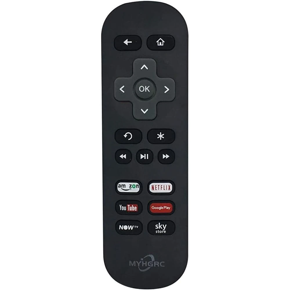 MYHGRC Replacement Now TV Remote Control Compatible with all NOW TV BOX 1 2 3 4 HD LT XS XD Ultra and Express/+, Premiere/+