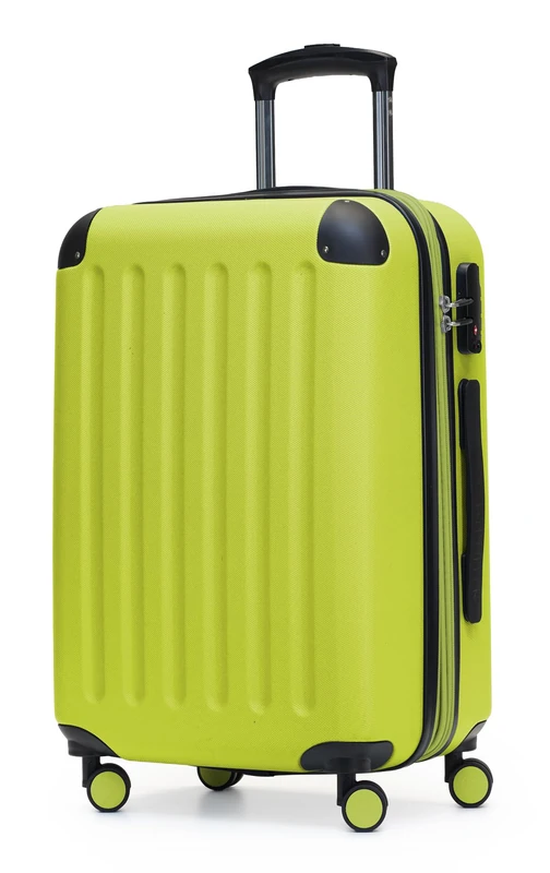 Hauptstadtkoffer Spree – Cabin Luggage, 55 × 35 × 20 cm for All Airlines, Travel Suitcase, Hard Shell Trolley, Carry-On Suitcase, Farn