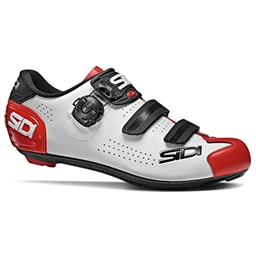 SIDI Shoes Alba 2, mens, Cycling Scape, White Black Red, 37 EU