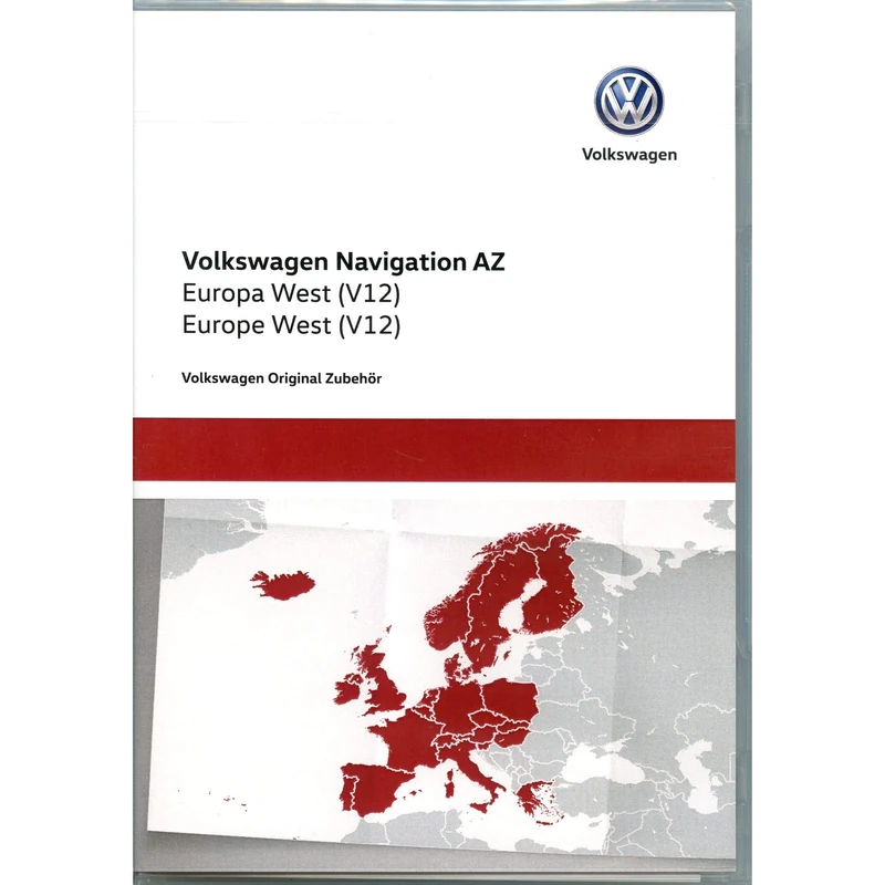 Volkswagen Original SD Card V12 Europe West for RNS 315