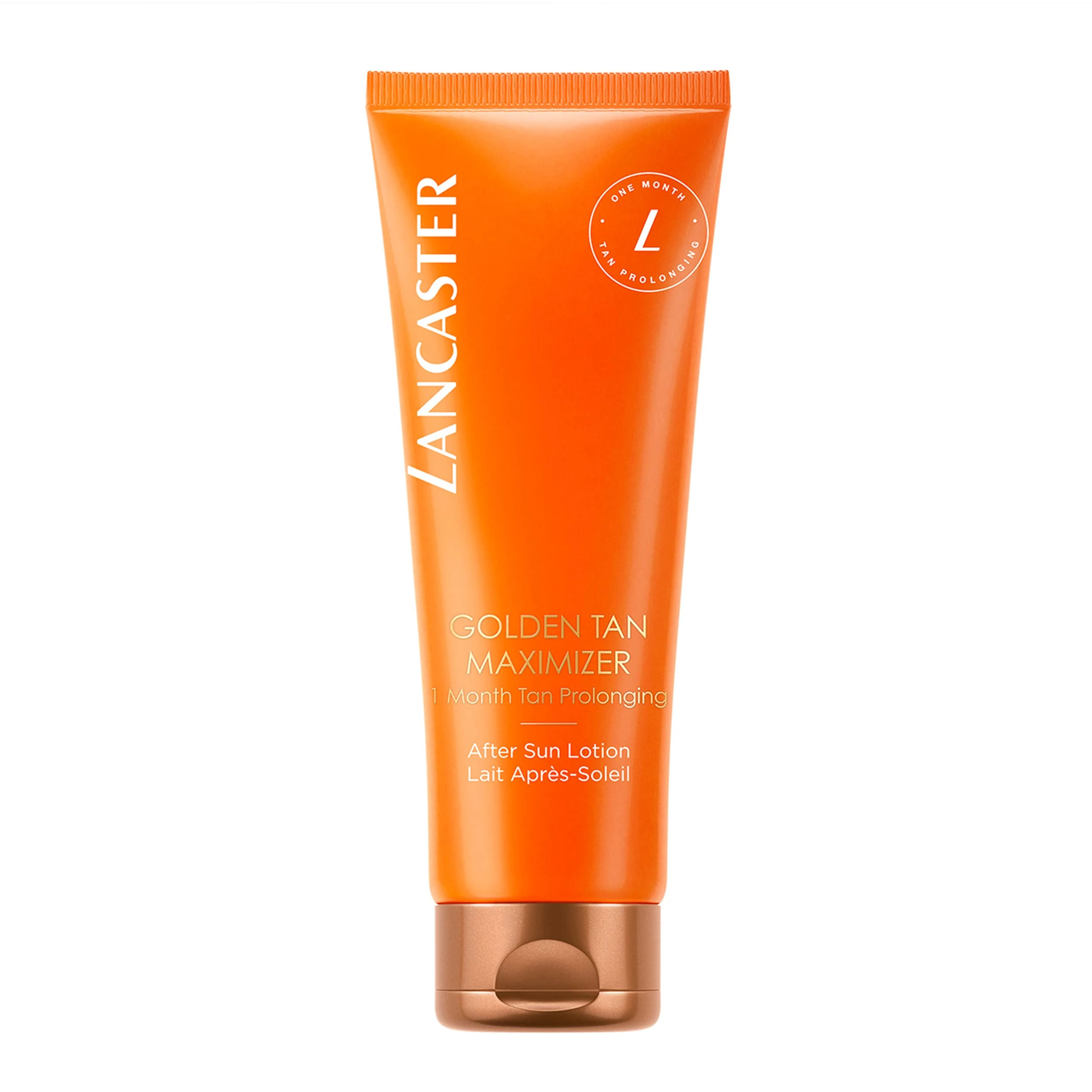 Lancaster Golden Tan Maximizer After Sun Lotion 250ml, One Month Prolonging, Natural Accelerator, Soothes and Calms Sun-Exposed Skin, Softens Skin with Velvety Finish
