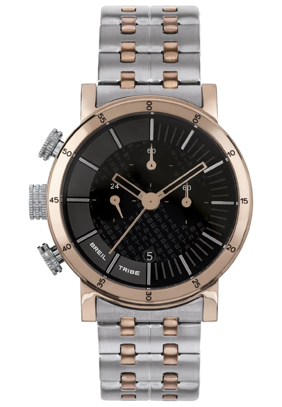 Breil Clock for Man Model Lil Tribe with Steel Bracelet, Chrono Quartz Movement - Image 1