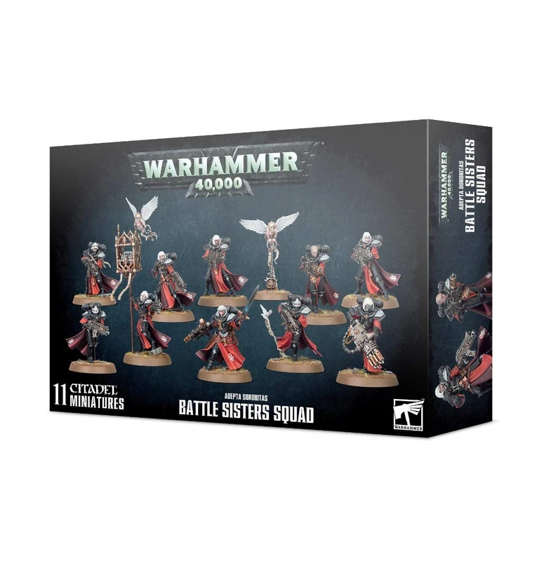Games Workshop - Warhammer 40,000 - Adepta Sororitas Battle Sisters Squad - Image 1
