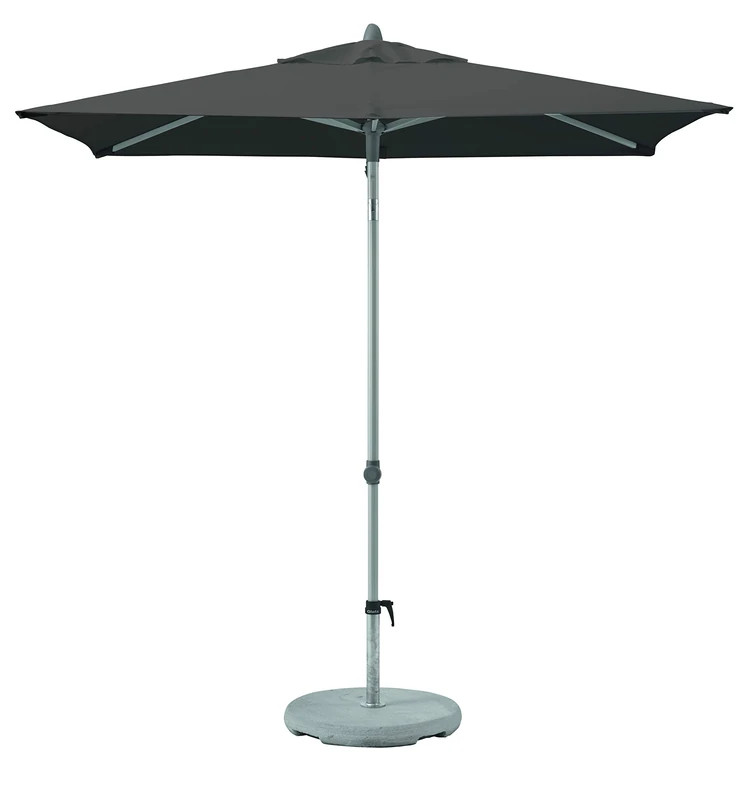 Suncomfort by Glatz Push-Up Rectangular Parasol 210 x 150 cm Stone Grey