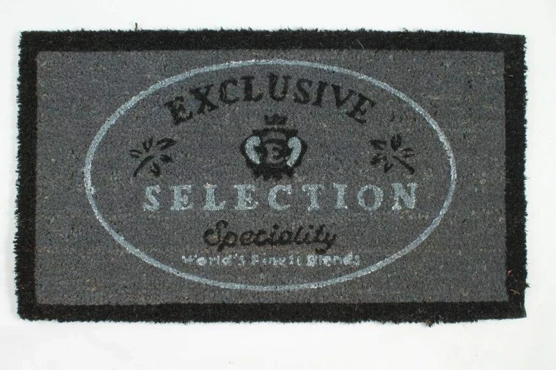 Decorative Coir Entrance Door Mat Exclusive selection 70 cm x 40 cm