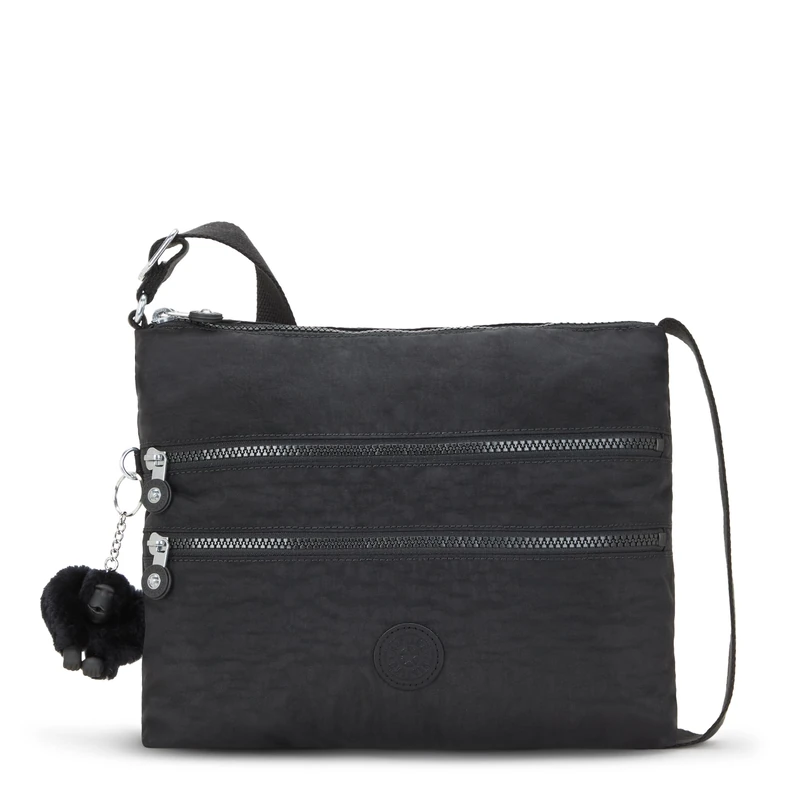 Kipling ALVAR Medium crossbody, Black Noir (Black)