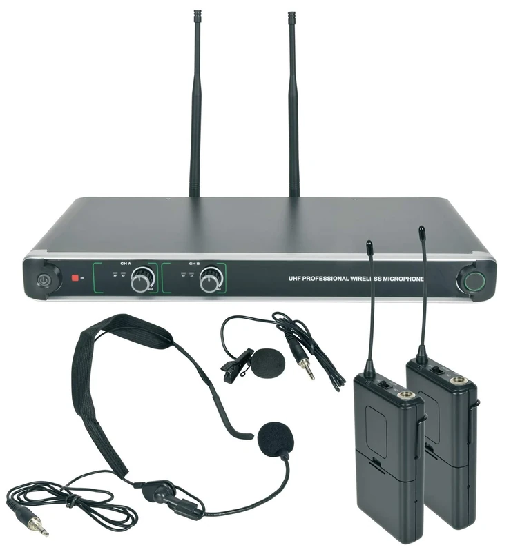 Chord | Wireless Dual Beltpack Microphone System | UHF