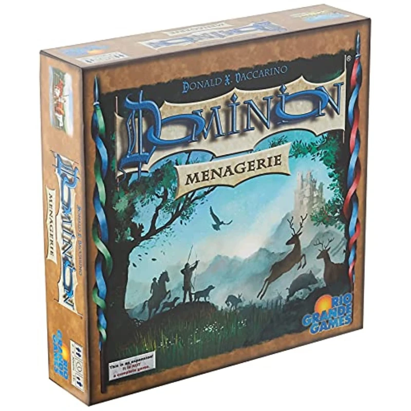 Rio Grande Games | Dominion: Menagerie | Board Game | 2 players | Ages 14+ | 30 Minutes Playing Time