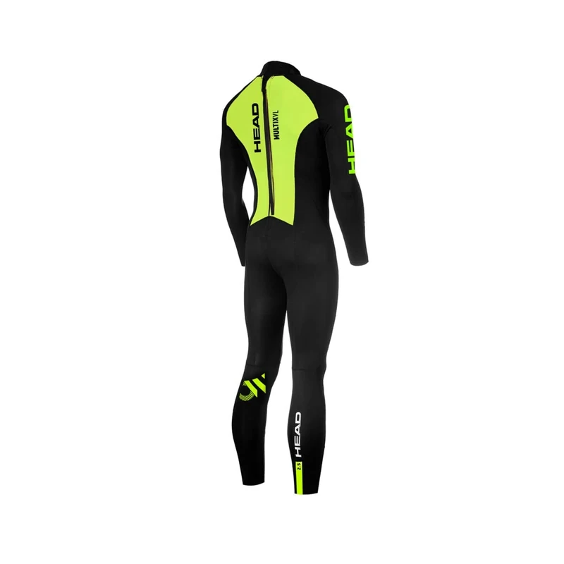 HEAD Multix VL Man-Multisport Wetsuit 2, 5 Neoprene Suit, Men, mens, 452436, Black Lime, XS