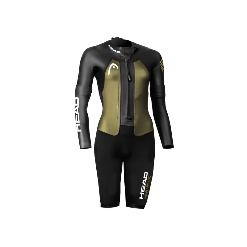 Head Sr Myboost Pro Aero 4.2.1, 5 Lady Suit Neoprene,Women, womens, 452629, Black Gold, XL