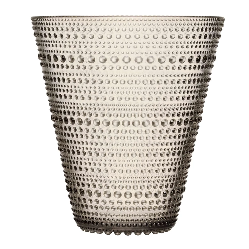 Iittala Kastehelmi 1051614 Vase 154 mm Linen Glass