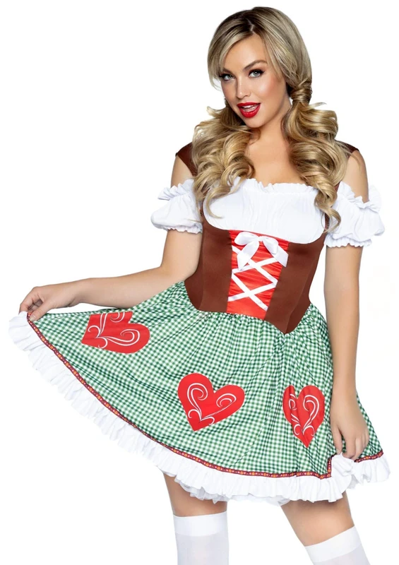 Leg Avenue 86881 10103 Bavarian Cutie Women's Costumes, Multicoloured, L - Image 1