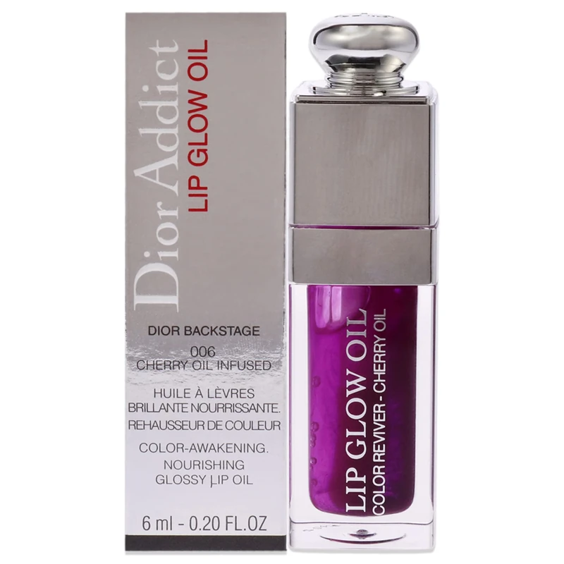 Christian Dior Addict Lip Glow Oil Lip Oil, 006 Berry, 6 ml