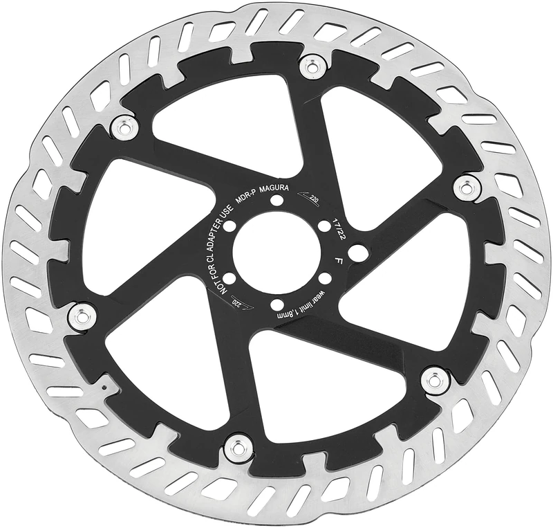 Magura 2702030 MT eSTOP Kit Brake Disc MDR-C Diameter 203 6-Hole/Brake Pad 7 S Set