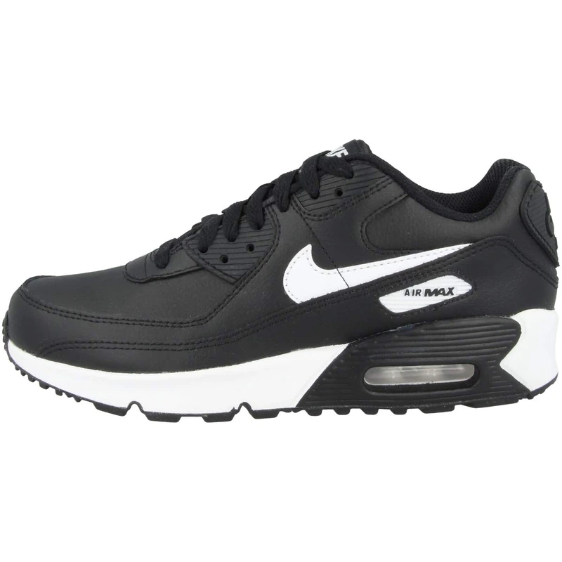 NIKE CD6864-010 AIR MAX 90 LTR (GS) Unisex Black/White-Black UK 5.5 - Image 1