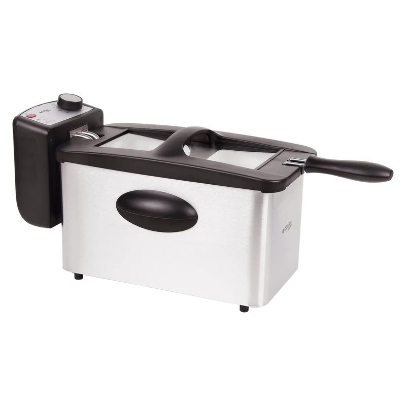 Cofan Electric Fryer | Riaza | Brushed Stainless Steel | 2000 W | 3 Litre Capacity