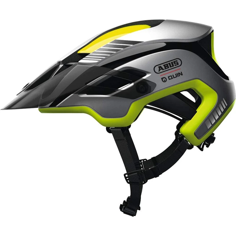 ABUS mountain bike helmet MonTrailer Quin - Smart bike helmet with crash detection and SOS alarm system - Unisex