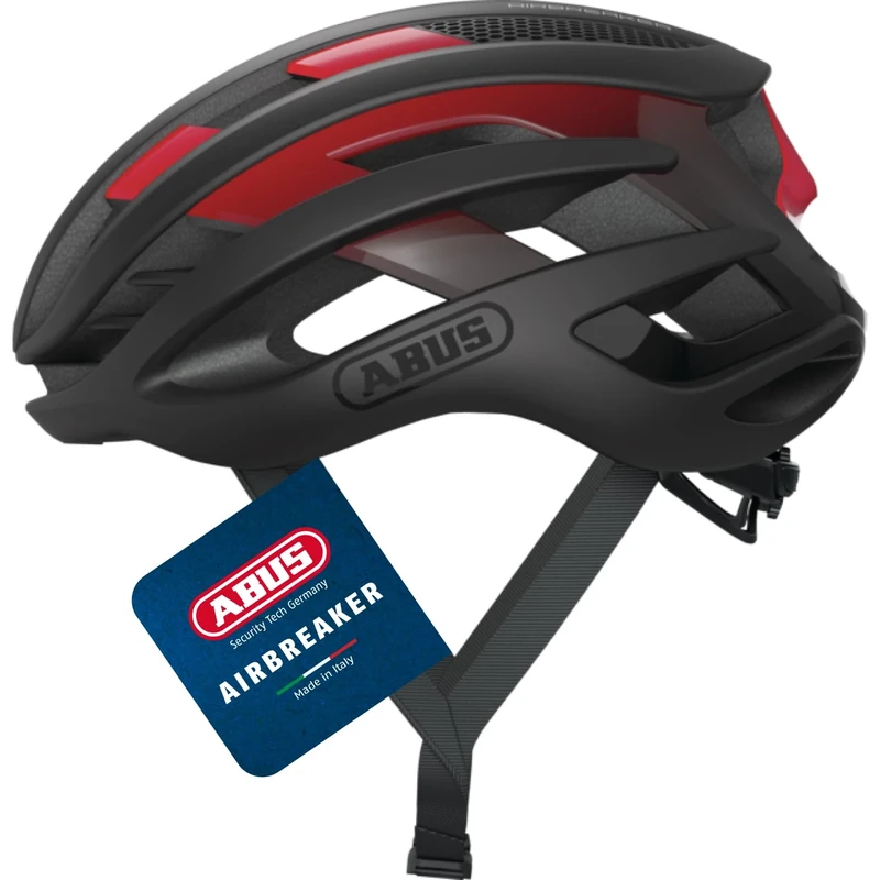ABUS AirBreaker road bike helmet - high-end bike helmet for professional cycling - for teenagers and adults - helmet for men and women