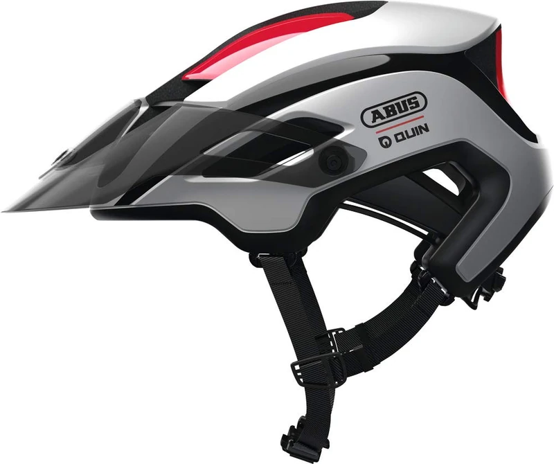 ABUS mountain bike helmet MonTrailer Quin - Smart bike helmet with crash detection and SOS alarm system - Unisex