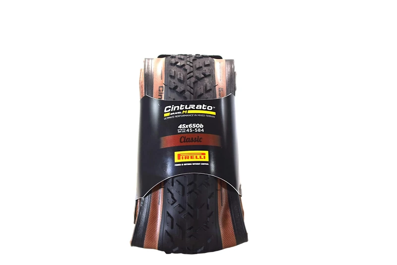 Pirelli Cinturato Gravel Mixed Terrain Folding 27.5 x 1.75, 650x45, Tan