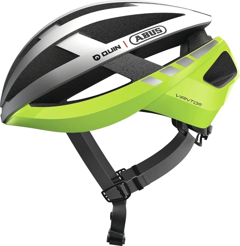 ABUS Viantor Quin road bike helmet - Smart bike helmet with crash detection and SOS alarm system - for men and women - Image 1
