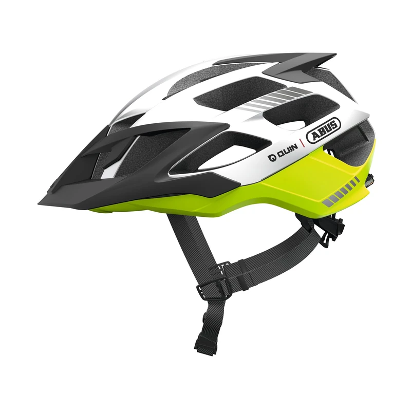 ABUS mountain bike helmet Moventor Quin - Smart bike helmet with crash detection and SOS alarm system - for men and women