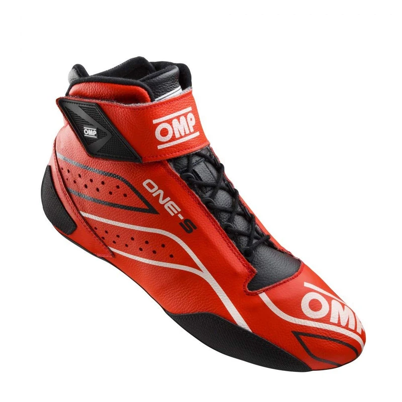 Omp One-S Shoes Red/Black/White Size 44 Fia 8856-2018