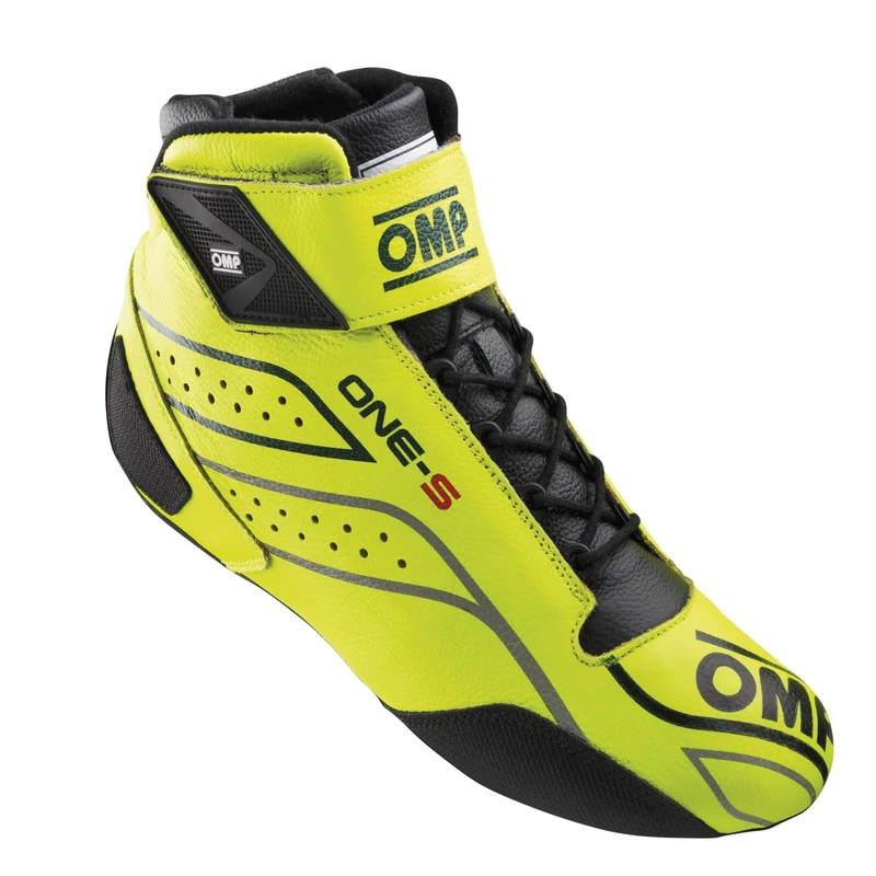 Omp One-S Fluo Shoes Yellow/Black/Grey Size 44 Fia 8856-2018