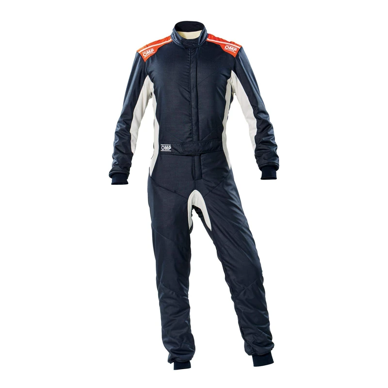 OMP One-S Mono Navy Blue/F. Orange Size 60 Fia 8856-2018