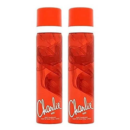(TWO PACKS) Charlie Red Body Spray 75ml