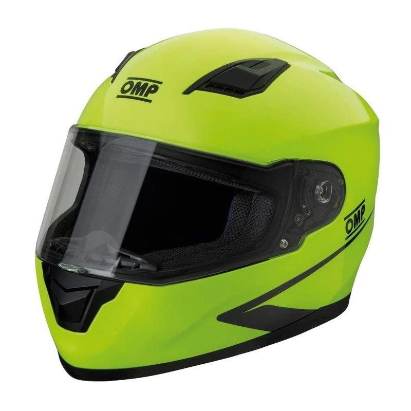 Omp Circuit Evo Helmet Fluo Yellow Size XL