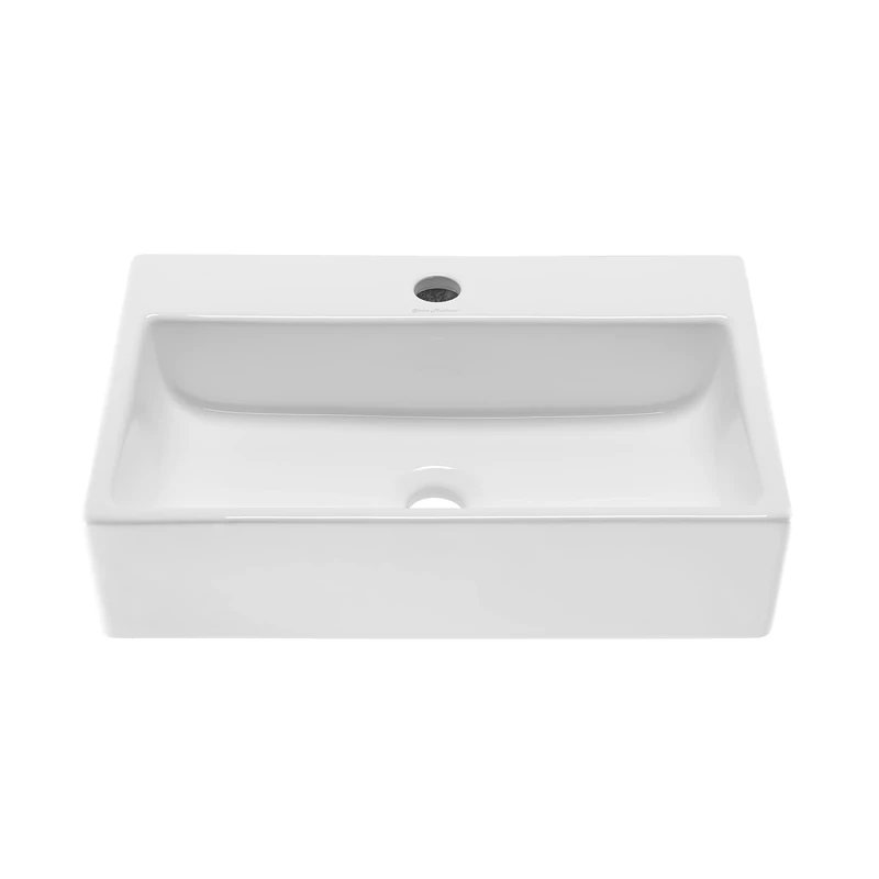 Swiss Madison SM-VS203 Claire 20-inch Gloss White Rectangular Sink
