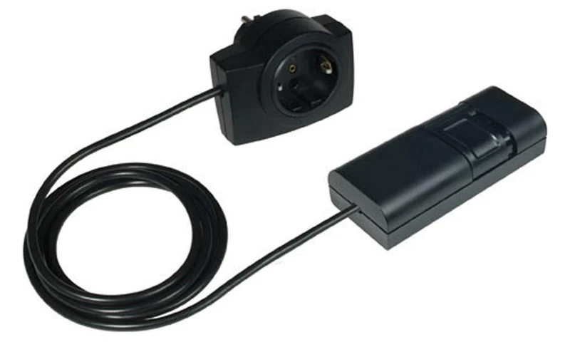 Ehmann 2120x0709 Cord Dimmer - LED & Halogen 230V Black