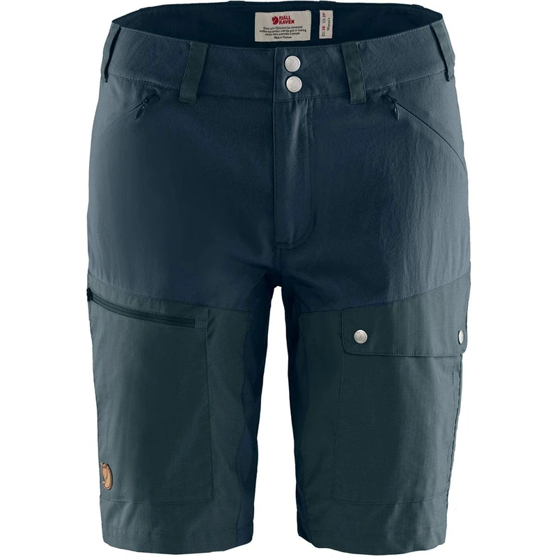 FJALLRAVEN F89857-555 Abisko Midsummer Shorts W Dark Navy 36