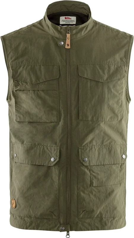 FJALLRAVEN F84763-625 Travellers MT Vest M Laurel Green M