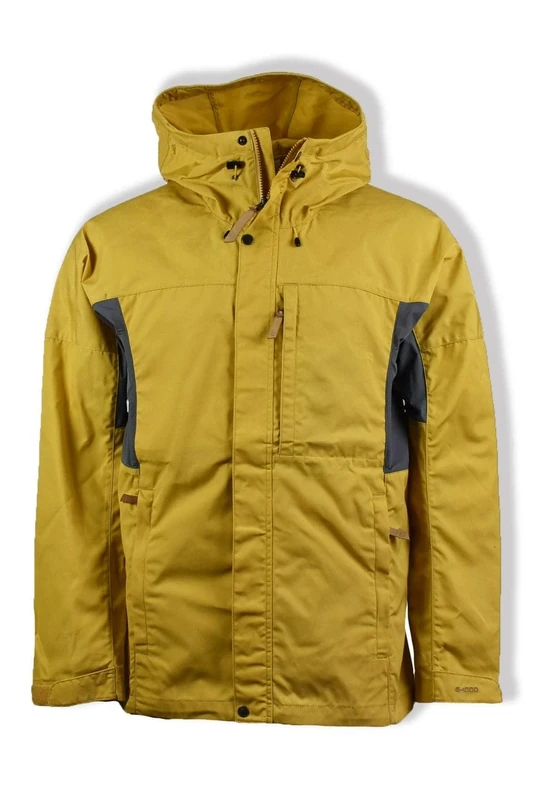 FJALLRAVEN F81166-160-046 Kaipak Jacket M Ochre-Super Grey XXL