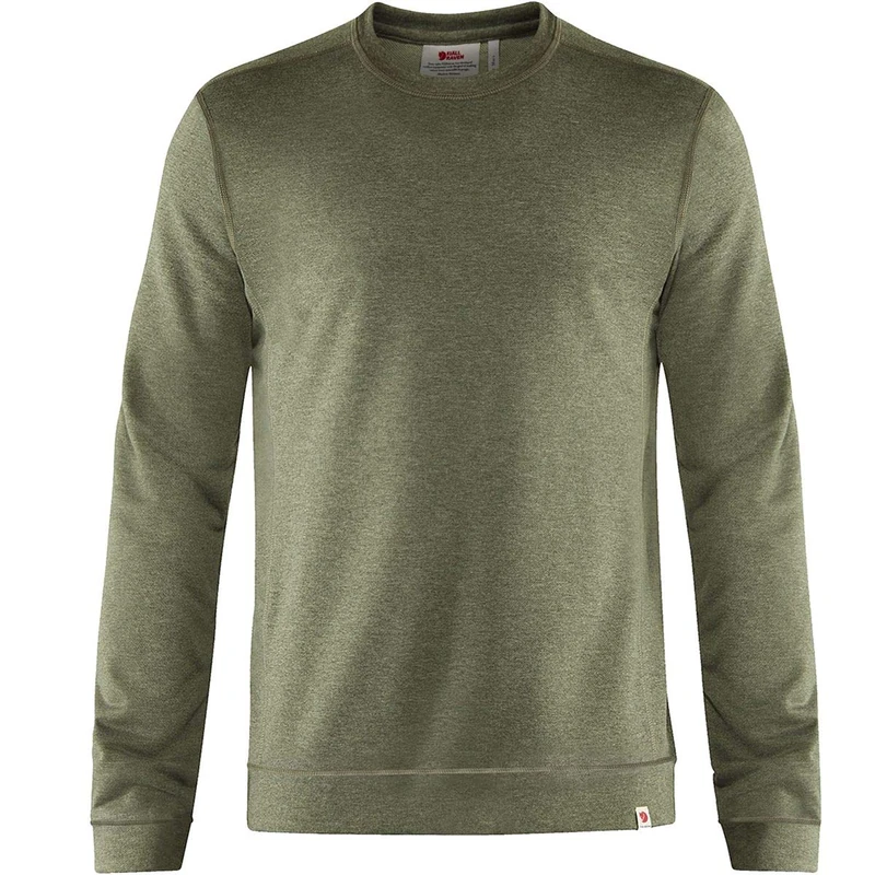 Fjällräven Mens High Coast Lite Lightweight And Compact Sweater, Green (Green), XS EU