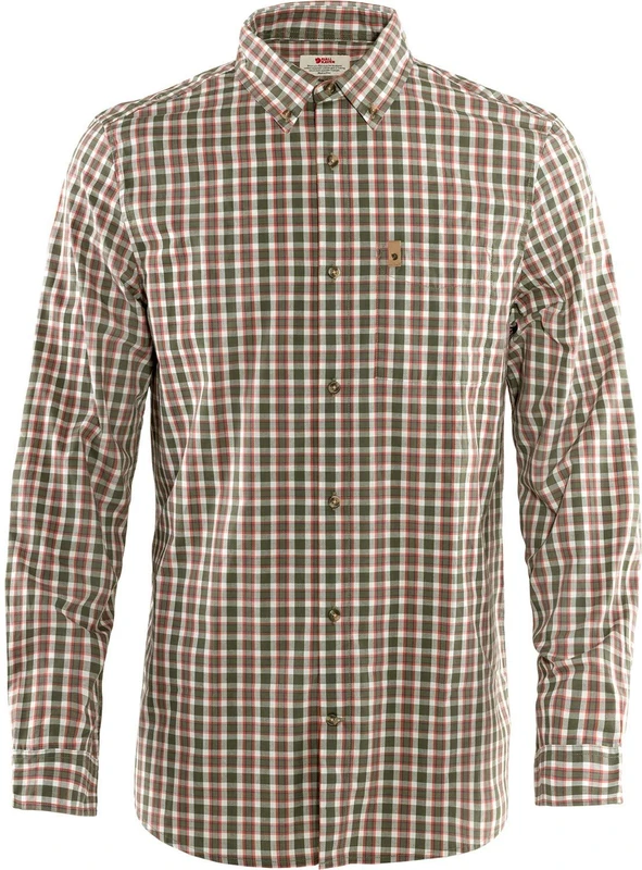 FJALLRAVEN F82604-625 Övik Shirt LS M Laurel Green S
