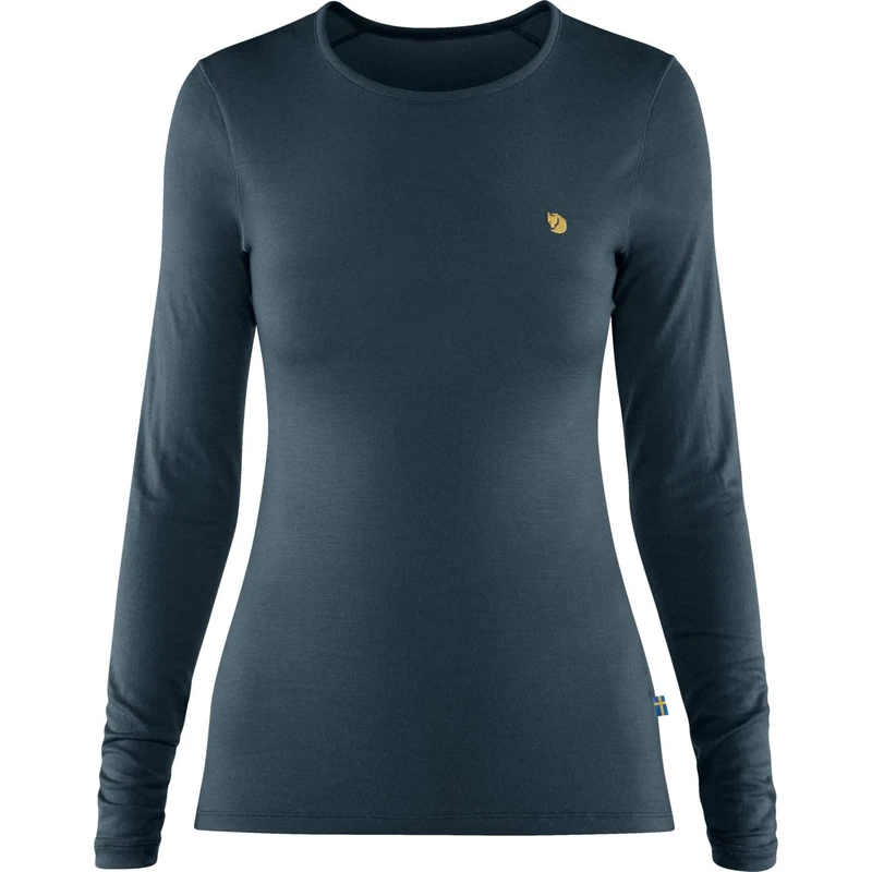 FJALLRAVEN F89886-570 Bergtagen Thinwool LS W Mountain Blue M - Image 1