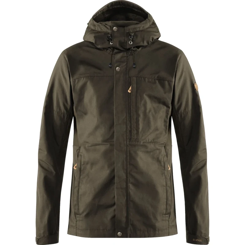 FJALLRAVEN F81166-633 Kaipak Jacket M Dark Olive XS