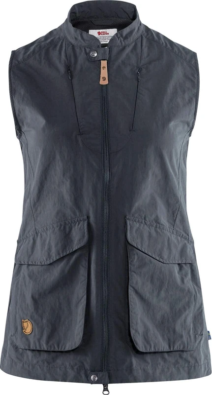 FJALLRAVEN F84765-516 Travellers MT Vest W Sage Green XXS