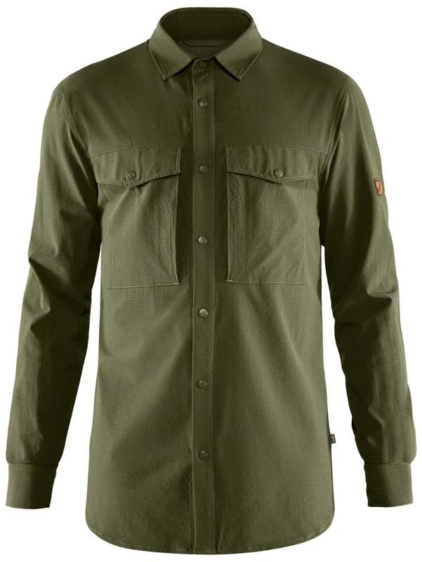 FJALLRAVEN F87935-625 Abisko Trekking Shirt M Laurel Green XL