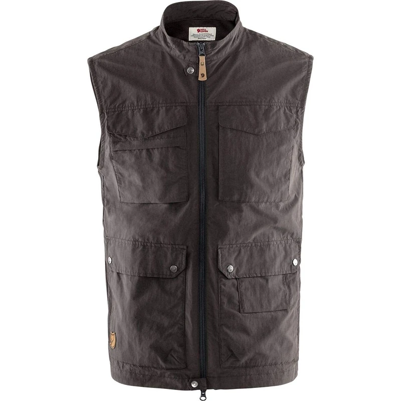 FJALLRAVEN F84763-030 Travellers MT Vest M Dark Grey S